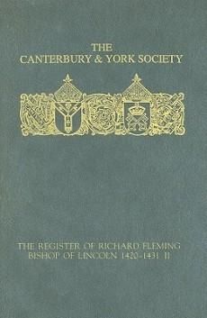 Produktbild: The Register of Richard Fleming, Bishop of Lincoln 1420-1431: II