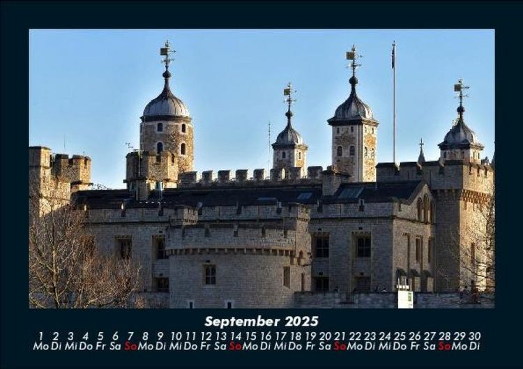 Produktbild: London 2025 Fotokalender DIN A5