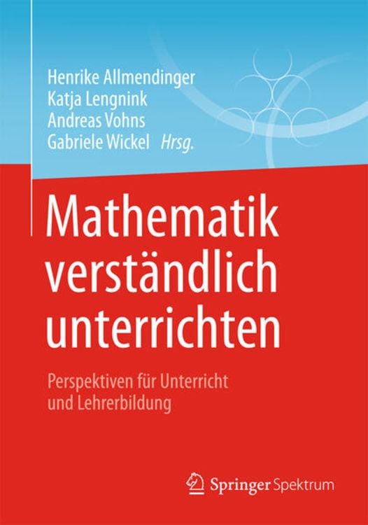 Produktbild: Mathematik verst&auml;ndlich unterrichten