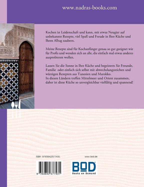 Produktbild: Rezepte aus 1001 Nacht Die K&uuml;che des Maghreb