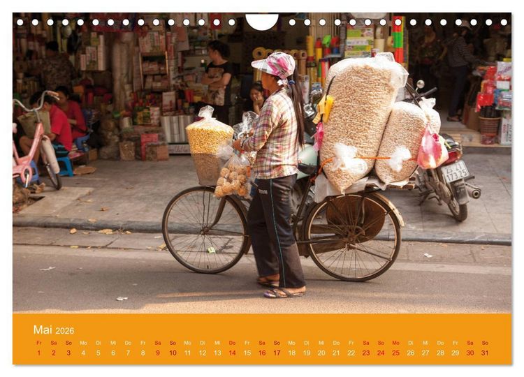 Produktbild: Eindr&uuml;cke von VIETNAM 2026 by Till Br&uuml;hne 2026 (Wandkalender 2026 DIN A4 quer), CALVENDO Monatskalender