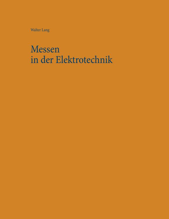 Produktbild: Messen in der Elektrotechnik