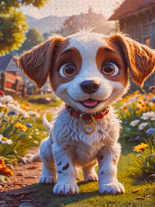 Produktbild: CALVENDO Puzzle Der Hund | 1000 Teile Lege-Gr&ouml;&szlig;e 64x48cm Foto-Puzzle f&uuml;r gl&uuml;ckliche Stunden