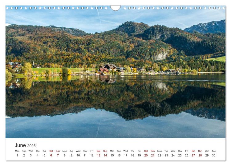 Produktbild: Hallstatt The pearl of Austria (Wall Calendar 2026 DIN A3 landscape), CALVENDO 12 Month Wall Calendar