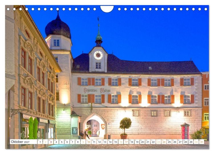Produktbild: Rosenheim - Die Stadt vor den Bergen (Wandkalender 2027 DIN A4 quer), CALVENDO Monatskalender