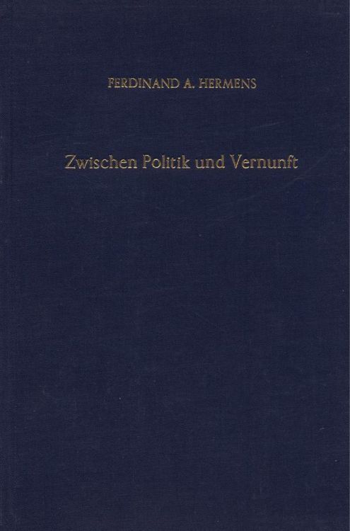 Produktbild: Zwischen Politik und Vernunft.