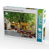 Produktbild: CALVENDO Puzzle Morgengebet bei der Shwedagon-Pagode in Yangon | 1000 Teile Lege-Gr&ouml;&szlig;e 64x48cm Foto-Puzzle f&uuml;r gl&uuml;ckliche Stunden