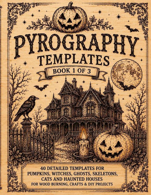 Produktbild: Pyrography Templates