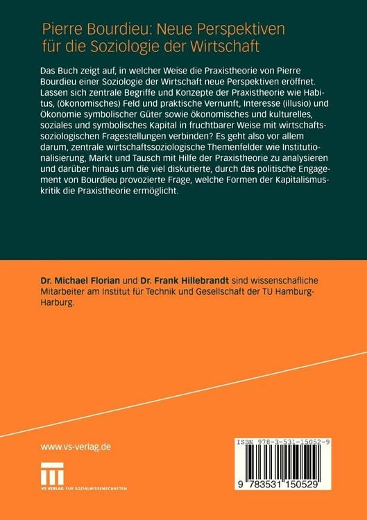 Produktbild: Pierre Bourdieu: Neue Perspektiven f&uuml;r die Soziologie der Wirtschaft