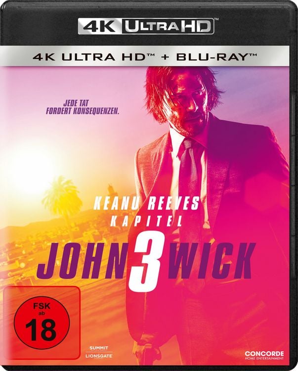 Produktbild: John Wick: Kapitel 3 (4K Ultra HD) (+ Blu-ray 2D)