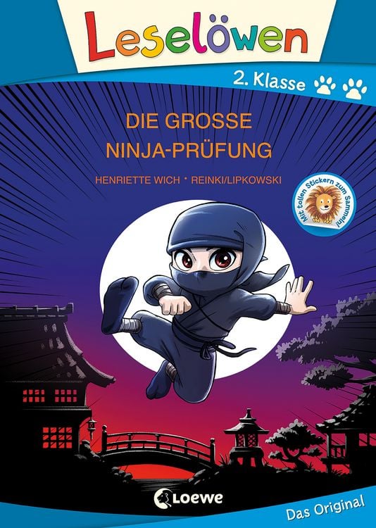 Bild vom Artikel Leselöwen 2. Klasse - Die große Ninja-Prüfung (Großbuchstabenausgabe) vom Autor Henriette Wich