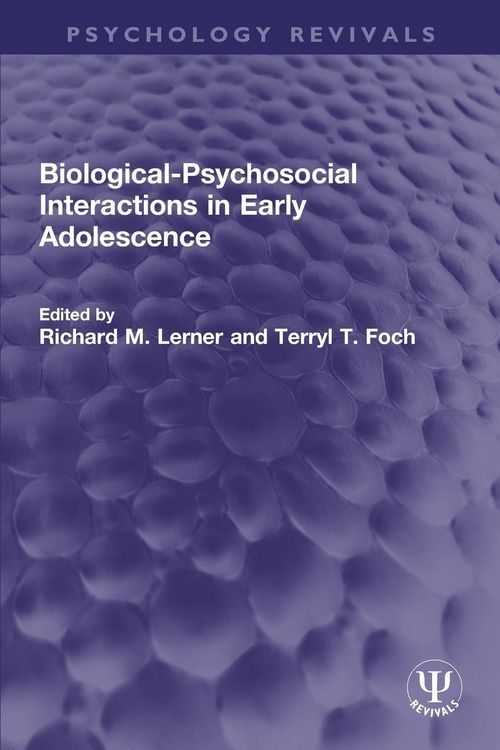 Produktbild: Biological-Psychosocial Interactions in Early Adolescence