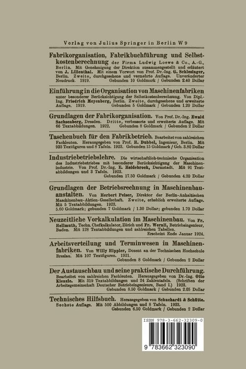 Produktbild: Die Rationalisierung im Deutschen Werkzeugmaschinenbau