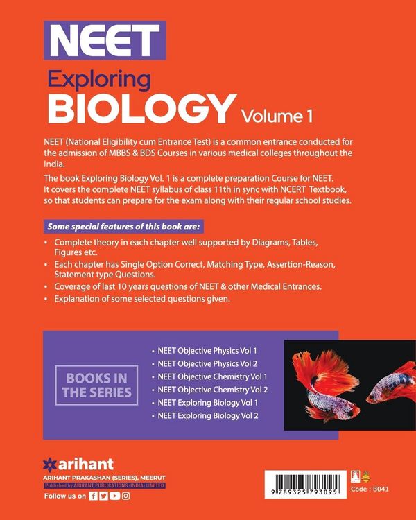 Produktbild: NEET Exploring Biology Vol-1