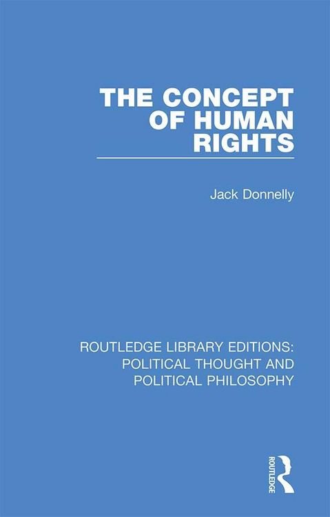 Produktbild: The Concept of Human Rights