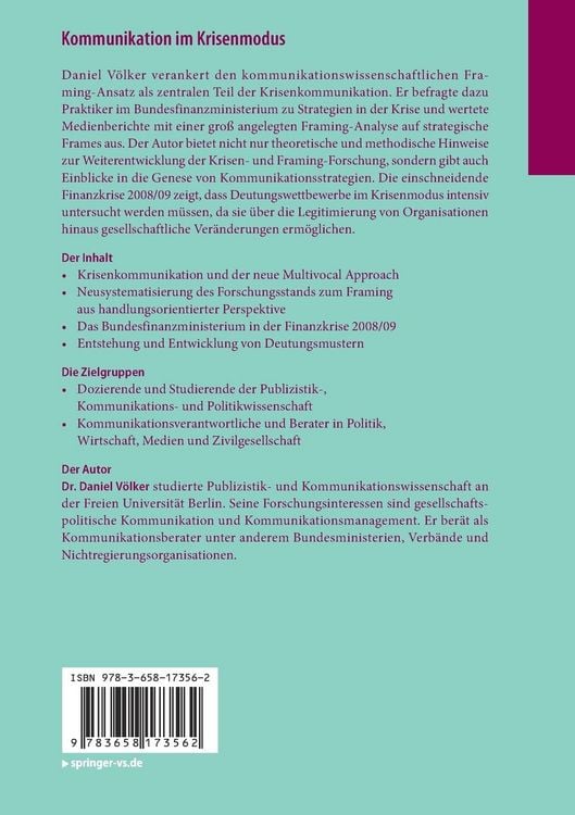 Produktbild: Kommunikation im Krisenmodus