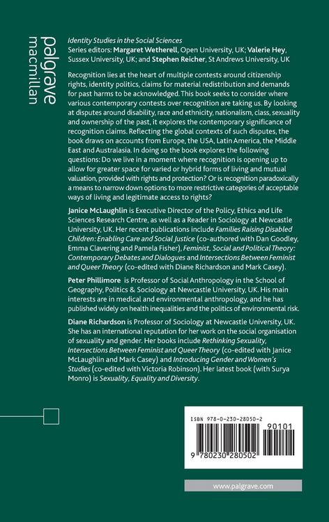 Produktbild: Contesting Recognition