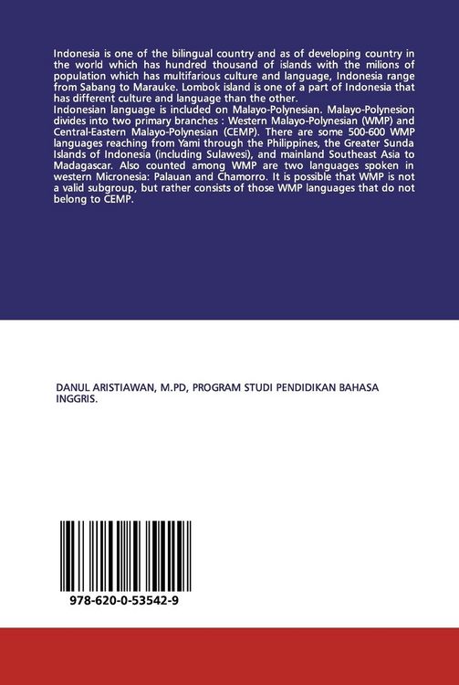 Produktbild: Multilingual Code Mixing in Sasak Language in Karang BuyukAmpenan