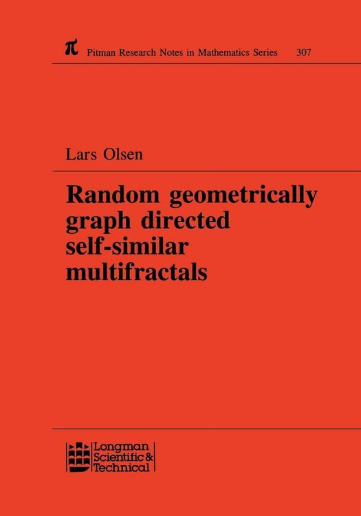 Produktbild: Random Geometrically Graph Directed Self-Similar Multifractals