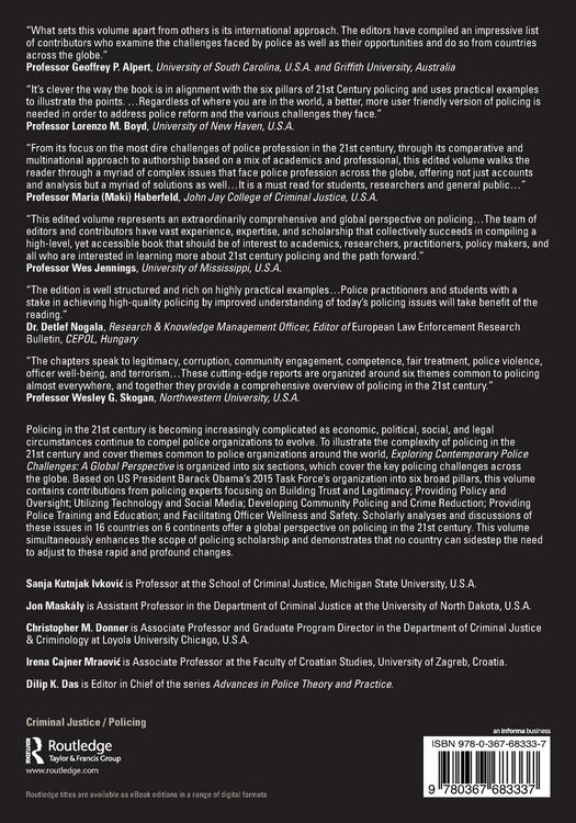 Produktbild: Exploring Contemporary Police Challenges