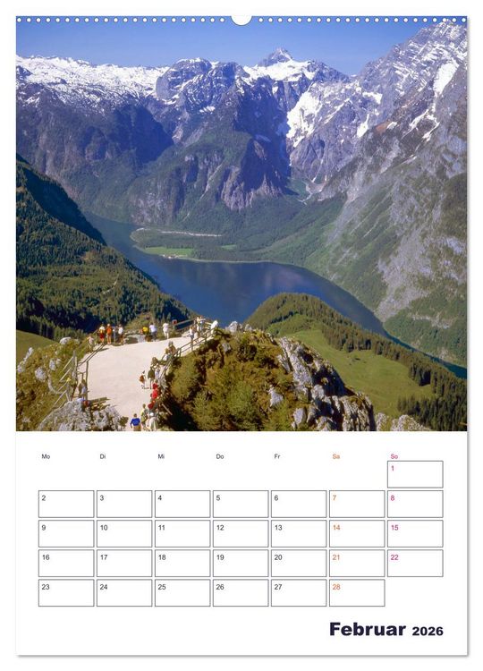 Produktbild: Sch&ouml;nes Land Bayern (hochwertiger Premium Wandkalender 2026 DIN A2 hoch), Kunstdruck in Hochglanz
