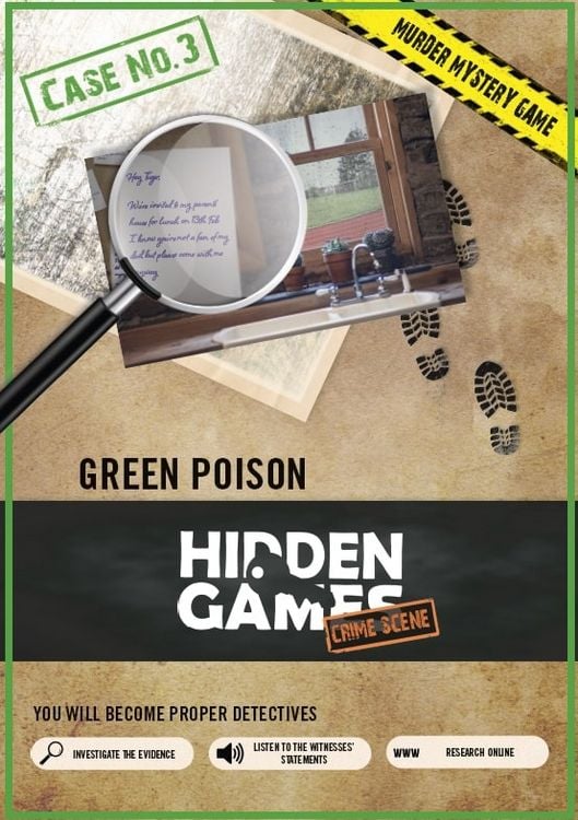 Produktbild: Hidden Games Crime Scene: Case 3 - Green Poison