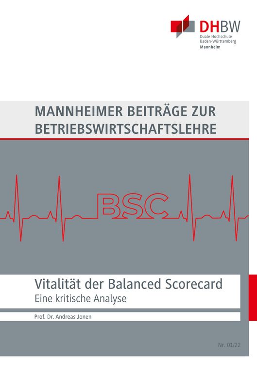 Produktbild: Vitalit&auml;t der Balanced Scorecard