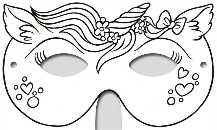 Produktbild: Zauberhafte Masken zum Ausmalen