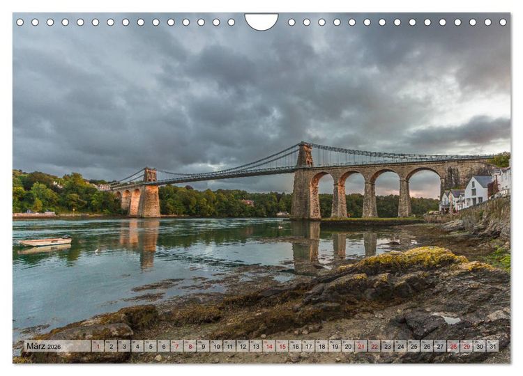 Produktbild: Wales Impressionen (Wandkalender 2026 DIN A4 quer), CALVENDO Monatskalender