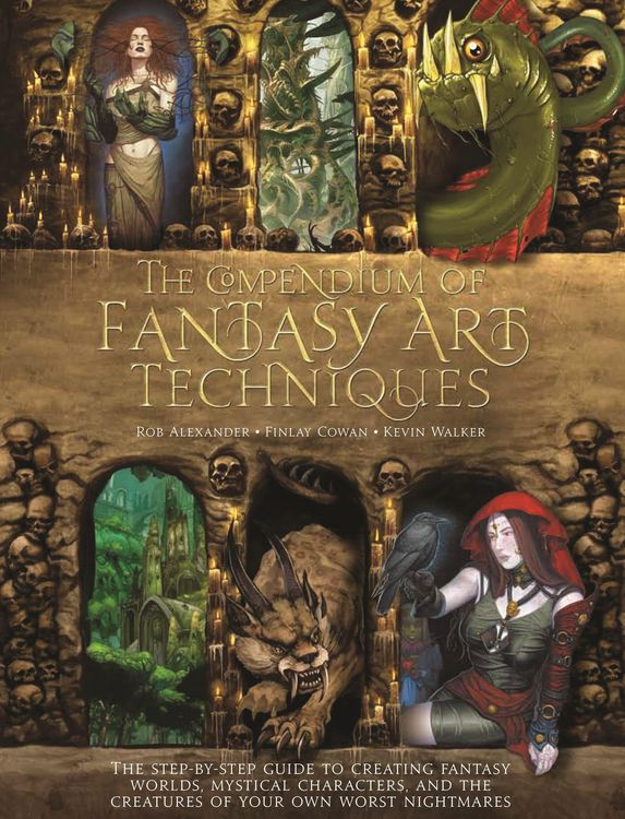 Produktbild: The Compendium of Fantasy Art Techniques