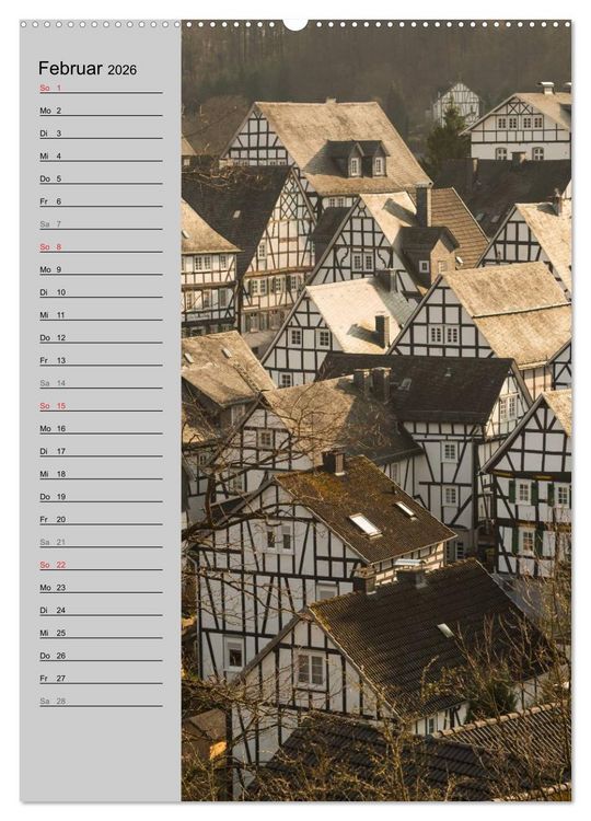 Produktbild: Traumhaftes Siegerland 2026 (hochwertiger Premium Wandkalender 2026 DIN A2 hoch), Kunstdruck in Hochglanz