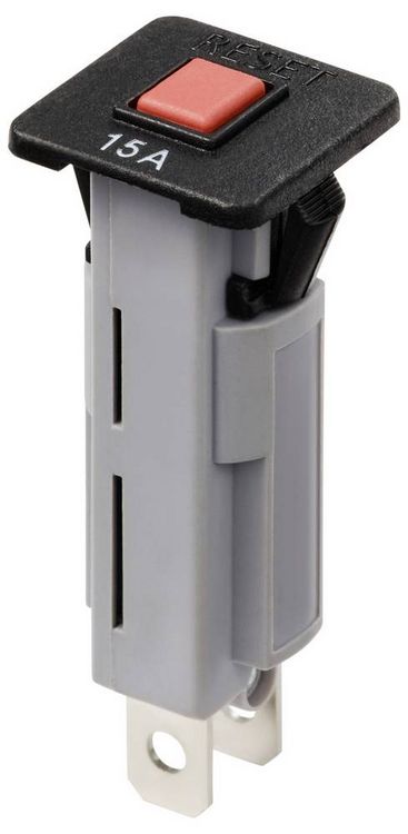 Produktbild: TRU COMPONENTS TC-13401616 Leistungsschalter thermisch 125 V/AC, 250 V/AC, 32 V/DC, 50 V/DC 15 A 1 St.