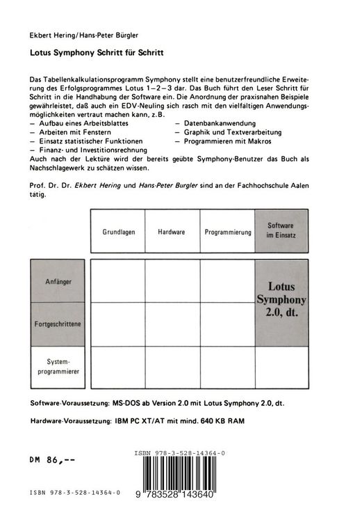 Produktbild: Lotus Symphony Schritt f&uuml;r Schritt