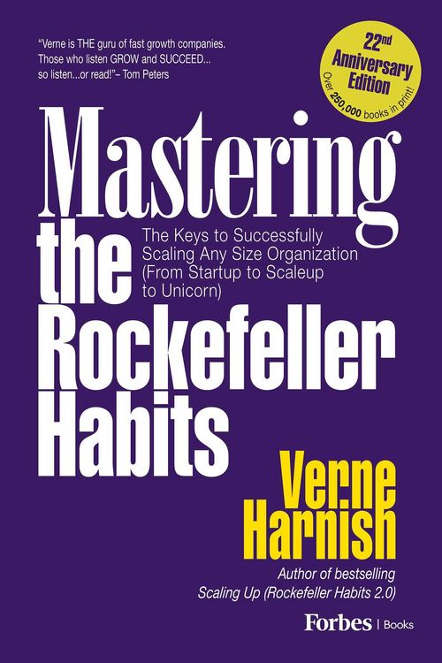 Produktbild: Mastering the Rockefeller Habits (22nd Anniversary Edition)