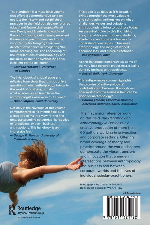 Produktbild: Handbook of Anthropology in Business