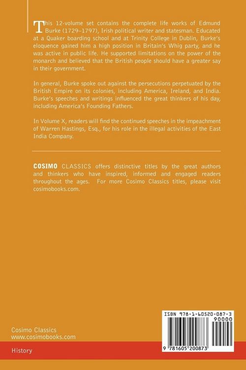 Produktbild: The Writings & Speeches of Edmund Burke