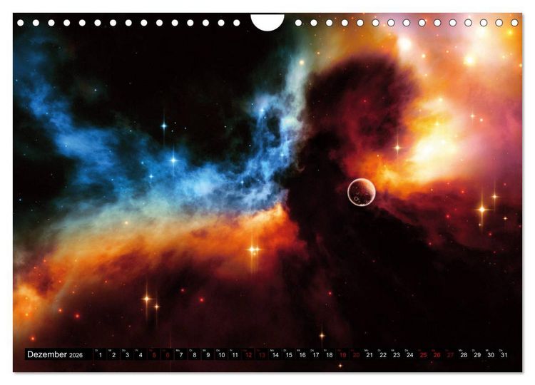 Produktbild: Sternenwelten (Wandkalender 2026 DIN A4 quer), CALVENDO Monatskalender