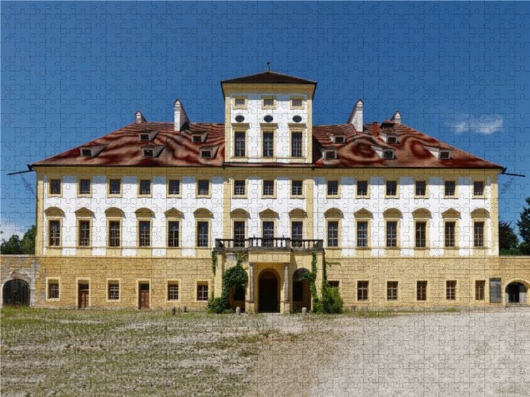 Produktbild: CALVENDO Puzzle Schloss Aurolzm&uuml;nster | 1000 Teile Lege-Gr&ouml;&szlig;e 64x48cm Foto-Puzzle f&uuml;r gl&uuml;ckliche Stunden