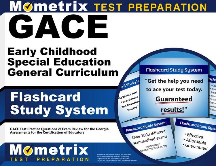 Produktbild: Gace Early Childhood Special Education General Curriculum Flashcard Study System