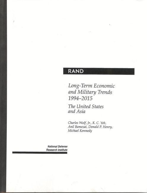 Produktbild: Long-Term Economic and Military Trends, 1994-2015