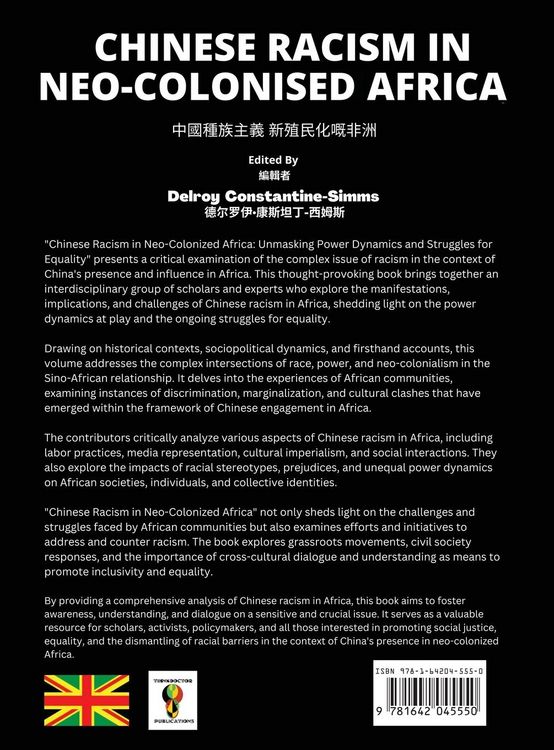 Produktbild: Chinese Racism in Neo-Colonised Africa