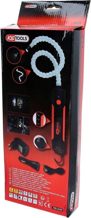 Produktbild: KS Tools 150.4345 LED Arbeitsleuchte akkubetrieben 400lm