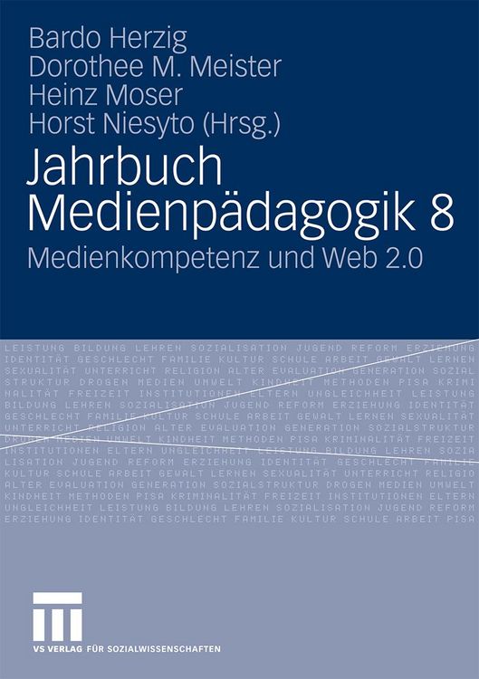 Produktbild: Jahrbuch Medienp&auml;dagogik 8