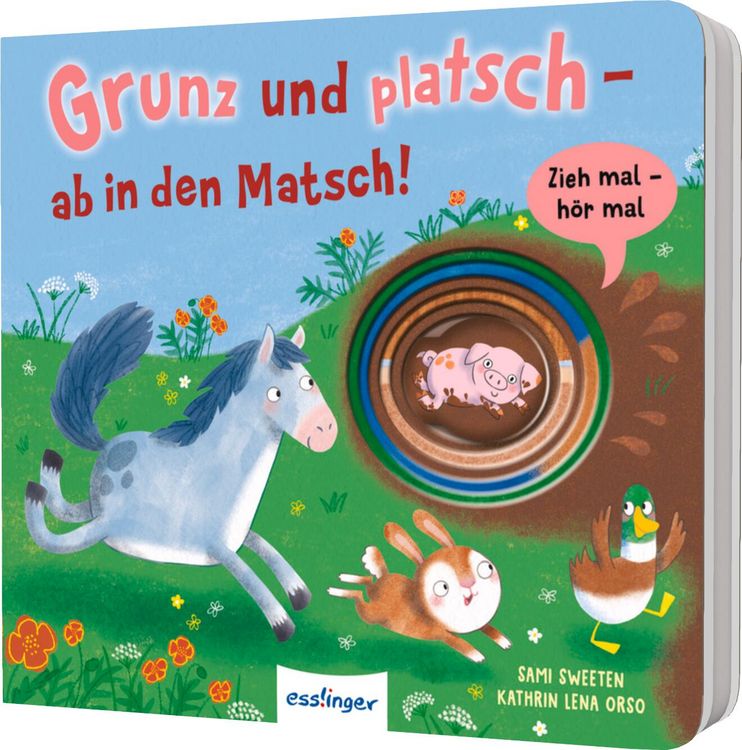 Produktbild: Zieh mal, h&ouml;r mal: Grunz und platsch - ab in den Matsch!