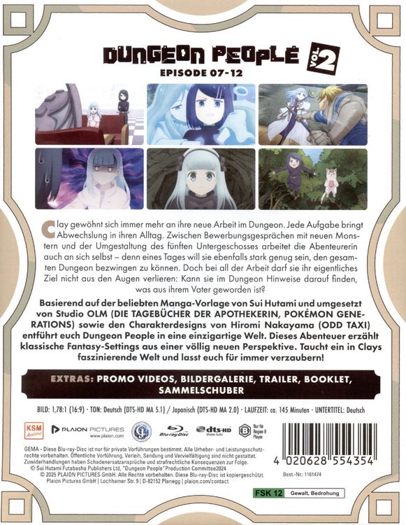 Produktbild: Dungeon People - Volume 2 im Sammelschuber