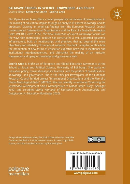 Produktbild: The New Production of Expert Knowledge