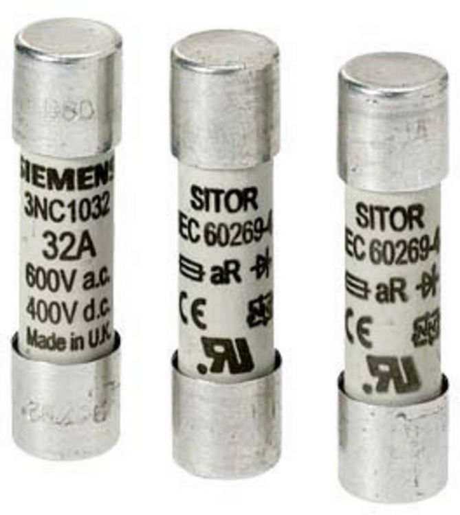 Produktbild: Siemens 3NC14205 Zylindersicherungseinsatz 20A 690V 1St.