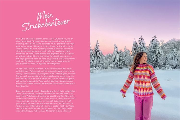 Produktbild: Runastrikk: Warme Kleidungsst&uuml;cke f&uuml;r farbenfrohe Abenteuer