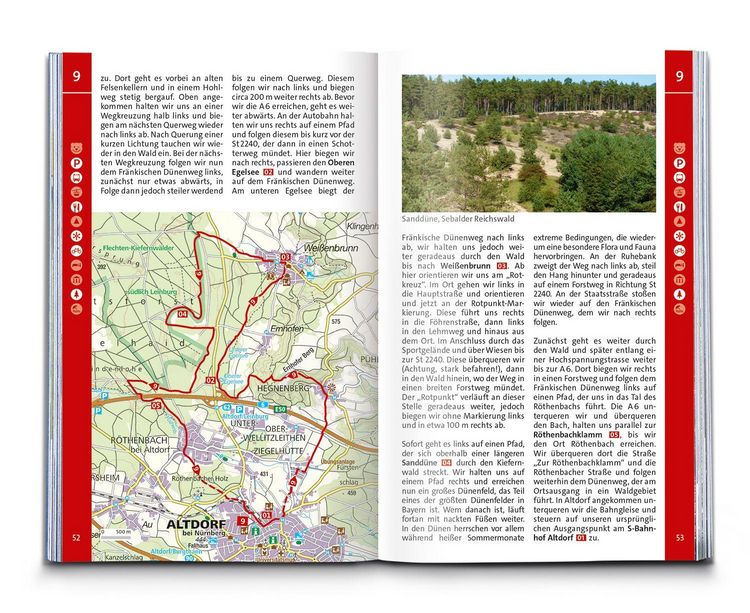 Produktbild: KOMPASS Wanderf&uuml;hrer N&uuml;rnberg, Frankenalb, Frankenh&ouml;he, Steigerwald, Fr&auml;nkisches Seenland, 55 Touren mit Extra-Tourenkarte