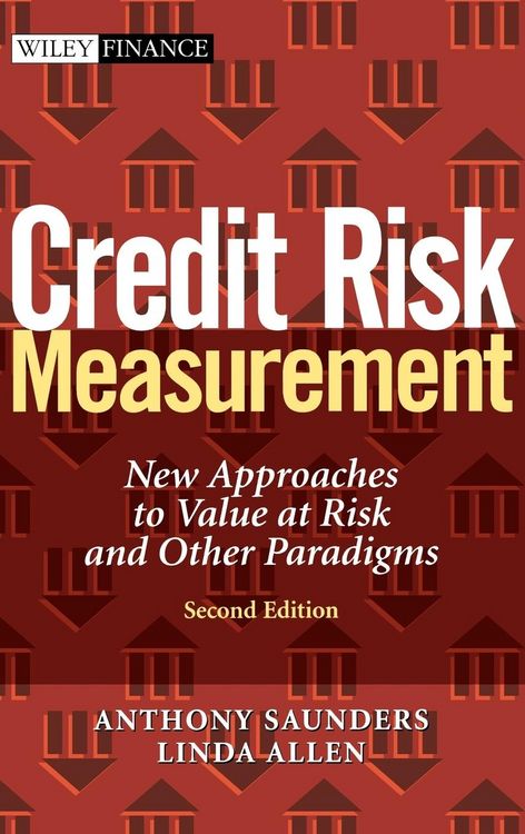 Produktbild: Credit Risk Measurement: New Approaches to Value at Risk and Other Paradigms